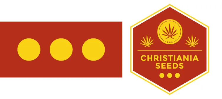 christiania-red-and-yellow-flag-and-logo-christiania-seeds
